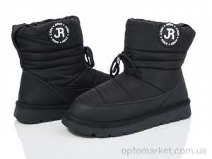 Купить Дутики жіночі 197-167 black Violeta чорний