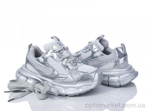 Купить Кросівки жіночі 197-173 silver Violeta срібний