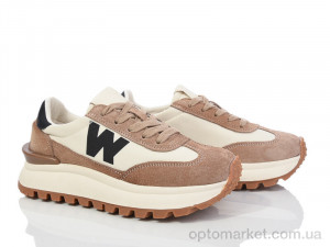 Купить Кросівки жіночі 197-182 beige Violeta бежевий