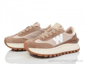 Купить Кросівки жіночі 197-182 khaki Violeta коричневий