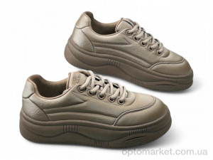 Купить Кросівки жіночі 199127 ALLSY коричневий