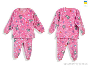 Пижама дитячі 199266 рожевий Kir15 рожевий  оптом от Optomarket