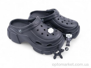 Купить Крокси жіночі 199399 Lonza чорний