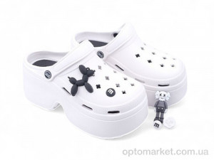 Купить Крокси жіночі 199402 Lonza білий