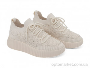 Купить Кросівки жіночі 199428 ALLSY бежевий