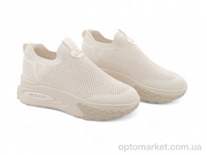 Купить Кросівки жіночі 199438 ALLSY бежевий