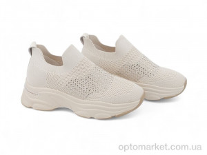 Купить Кросівки жіночі 199440 ALLSY бежевий