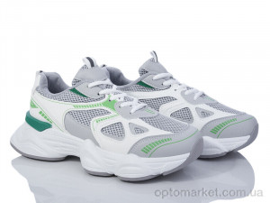 Купить Кросівки жіночі 20-1030 grey-green Violeta сірий