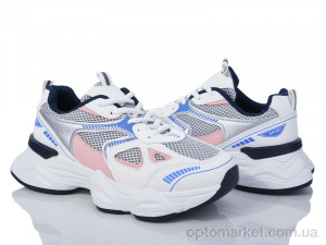 Купить Кросівки жіночі 20-1030 grey-pink Violeta сірий