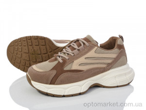 Купить Кросівки жіночі 20-1036 brown Violeta коричневий