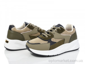 Купить Кросівки жіночі 20-1044-3 green Violeta хакі