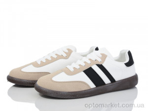 Купить Кросівки жіночі 20-1078-3 white-black Violeta білий