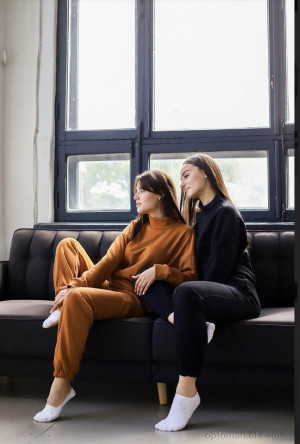 Спортивний костюм жіночі 20-11 рудий Di.Va рудий  оптом от Optomarket