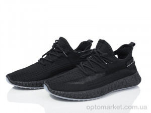 Купить Кросівки чоловічі 20-823 black Wonex чорний