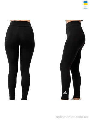 Лосини жіночі 2000-1 чорний Ad A.idas чорний  оптом от Optomarket