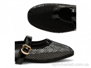 Балетки жіночі 200325 ALLSY чорний  оптом от Optomarket