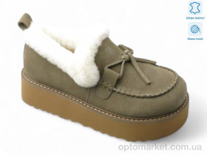 Купить Сліпони жіночі 200600 ALLSY хакі