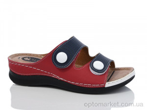 Купить Шльопанці жіночі 201-67-8 синій Mahli мікс