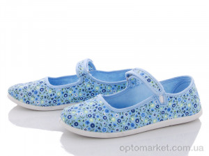 Купить Балетки дитячі 201 гол. Libang блакитний