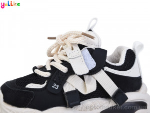 Кросівки дитячі 2010-1 Yalike чорний  оптом от Optomarket