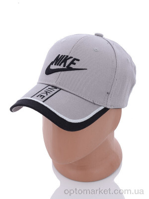 Кепка чоловічі 2010-2 grey N.ke сірий  оптом от Optomarket