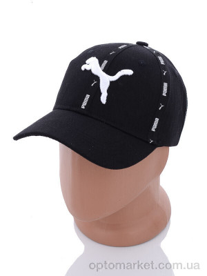 Кепка чоловічі 2012-1 black P.ma чорний  оптом от Optomarket