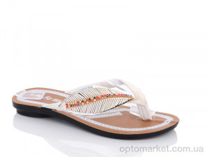 Купить Шльопанці жіночі 2019-14 Bento бежевий