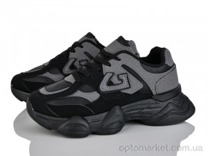 Купить Кросівки жіночі 202-17 Бабочка-Mengfuna-AESD чорний