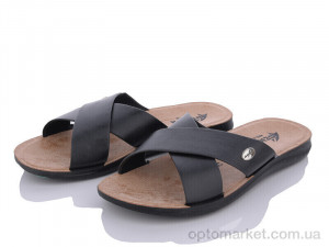 Купить Шльопанці чоловічі 2024-001-1 чорний Demur чорний