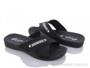 Купить Шльопанці чоловічі 2024-003-1 чорний Demur чорний