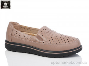 Купить Туфлі жіночі 2024-61 Steel Land коричневий