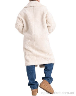 Пальто жіночі 2024 white Massmag білий  оптом от Optomarket