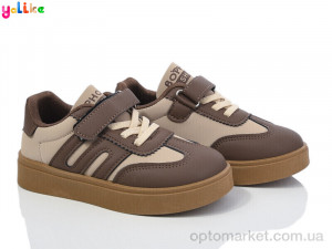 Купить Кросівки дитячі 2026-7 Yalike коричневий