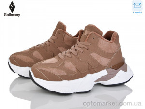 Купить Кросівки жіночі 2027-11-2 Gollmony коричневий
