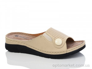 Купить Шльопанці жіночі 203-09 беж Mahli бежевий