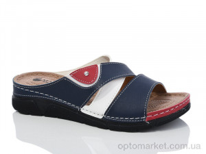 Купить Шльопанці жіночі 203-11 том Mahli синій