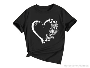 Купить Футболка жіночі 203 чорний Riza чорний