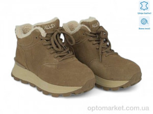 Купить Кросівки жіночі 203081 ALLSY хакі