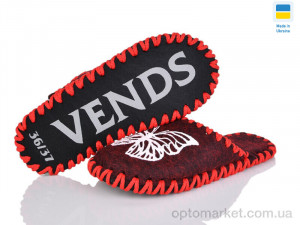 Капці жіночі 203W бордо Vens бордовий  оптом от Optomarket