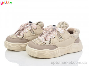 Купить Кросівки дитячі 2048-2 Yalike бежевий