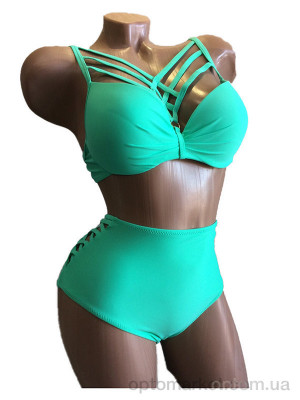 Купальник женские 2049 green Fardos зеленый  оптом от Optomarket