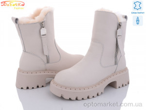 Купить Черевики жіночі 205-171 Бабочка-Mengfuna-AESD бежевий
