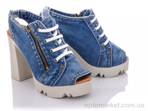 Купить Босоніжки жіночі 2057 Ersax синій