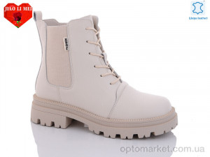 Купить Черевики жіночі 206-1 Jiao Li Mei бежевий