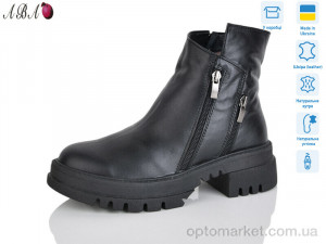 Купить Черевики жіночі 206 чорний DJUS SHOES чорний