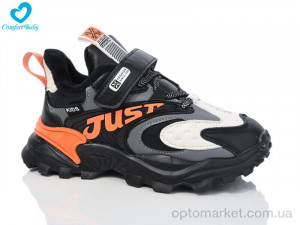 Купить Кросівки дитячі 20634 ч-помаран осінь-зима Comfort-baby чорний