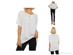 Купить Футболка жіночі 207 white Massmag білий