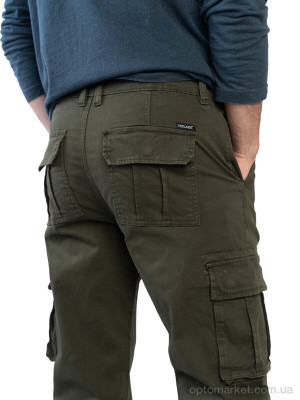 Джинси чоловічі 2072-6 Massmag зелений  оптом от Optomarket