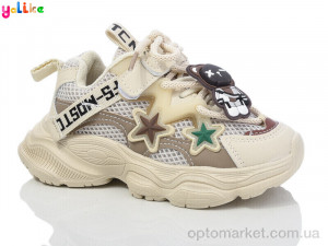 Купить Кросівки дитячі 2076-2 Yalike бежевий