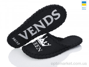 Купить Капці дитячі 207W чорний Vends чорний